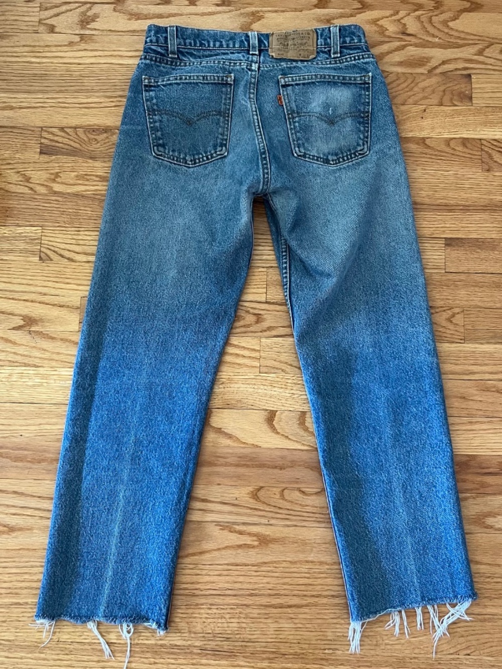 Vintage 1980s Levis 505 Orange Tab 30x26 Tag Size 31 USA Classic Heritage - Picture 3 of 12